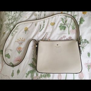kate spade - white crossbody